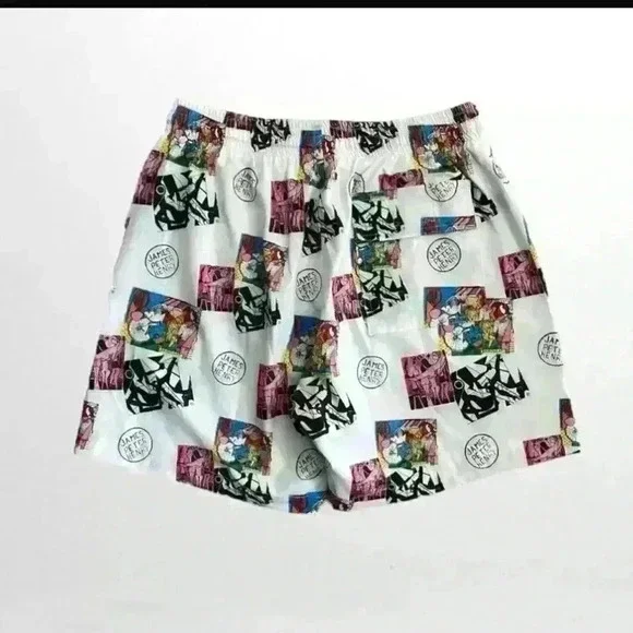 Swiminista x James Peter Henry Board Shorts & Rash guard Shirt Size Medium NWT​​ - Picture 3 of 9